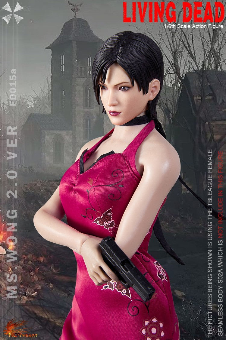 In Stock Hot Heart FD015B 1/6 Ada Accessories for 12" Female Figure Body
