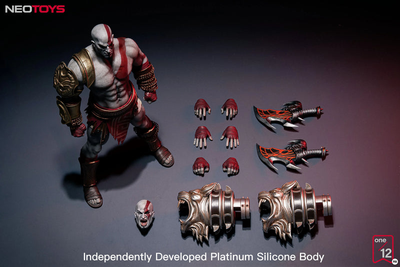 Presale NEOTOYS NEO‑001 1/12 The God Kratos Ghost of War Action Figure Model Toy