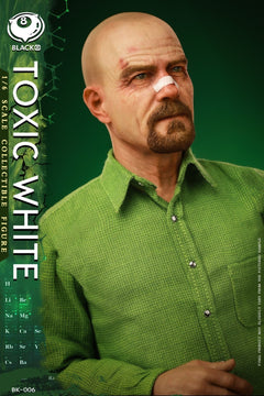 Black 8 Toys BK-006 1/6 Breaking Toxic Mr.White The Bad modelo de figura de acción
