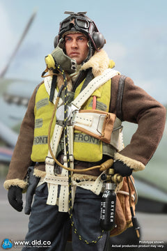 DID K80187 1/6 WWII British Pilot Squadron Leader Tom Action Figure Model Toy