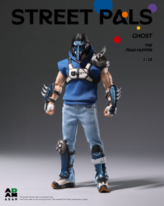 Preventa ADAM ADS-001 1/12 Street Pals Ghost The Fear Hunter modelo de figura de acción
