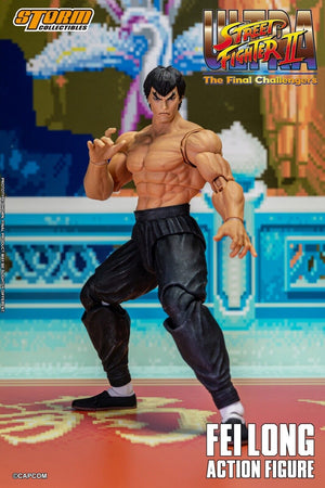 Storm Toys CPSF24 1/12 ULTRA STREET FIGHTER II FEI LONG Male Action Figure Model