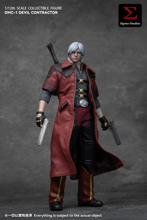 Presale Sigma DMC-1 1/12 The Devil Crimson Dante May Cry Action Figure Model Toy