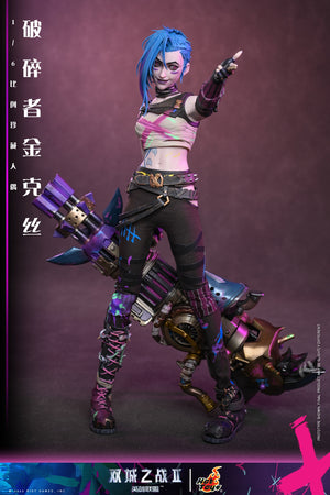Presale Hot Toys TMS183 1/6 Arcane Fractured Jinx Female Action Figure Model Toy