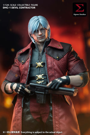 Presale Sigma DMC-1 1/12 The Devil Crimson Dante May Cry Action Figure Model Toy