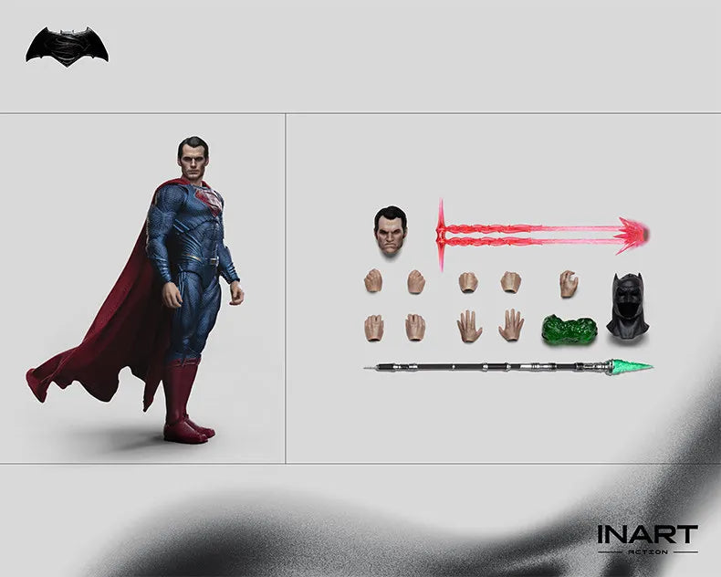 Presale INART Hg M0005 1/12 Batman v Superman Dawn of Justice Action Figure Toy