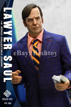 Preventa PRESENT TOYS PT-sp93 1/6 Saul Lawyer Goodman modelo de figura de acción masculina