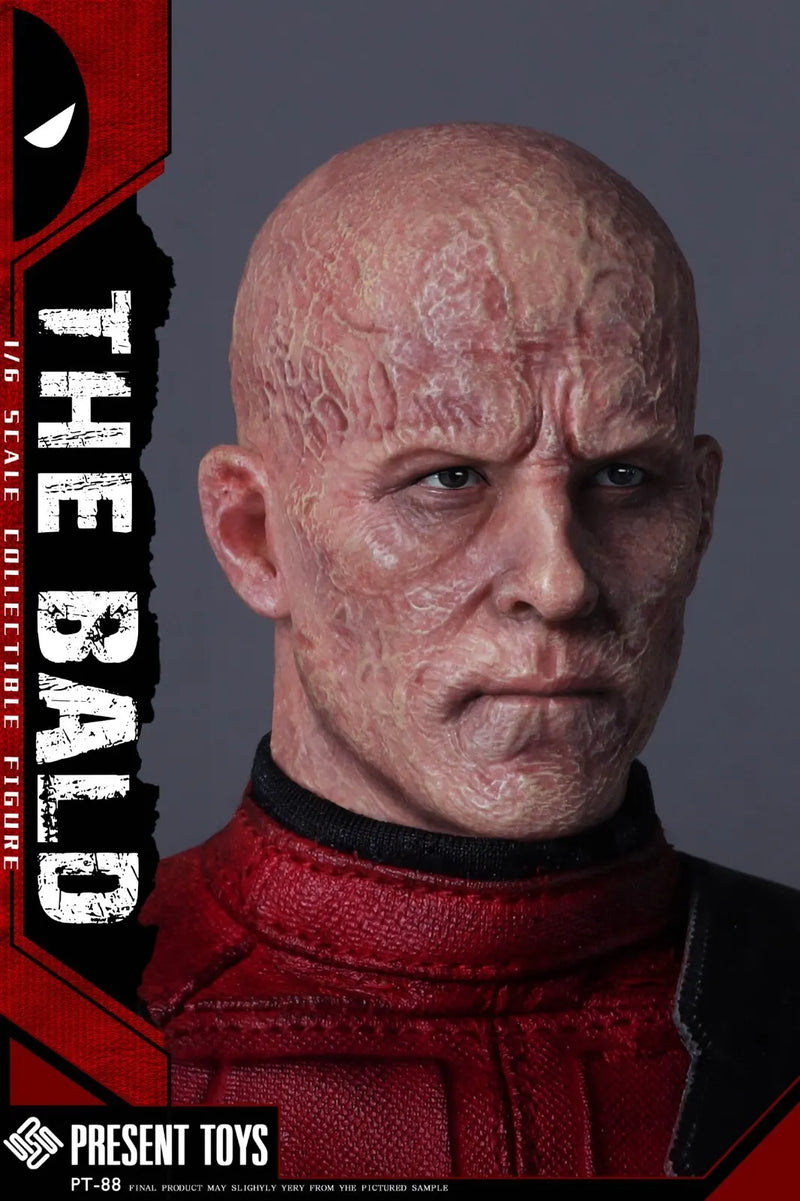 PRESENT TOYS PT-sp88 1/6 Deadpool Head Sculpt for 12" HT Male Figure Body