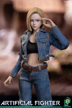 Presale DSTOYS DS-2607 1/12 Dragon Fighter Ball Android 18 Female Action Figure