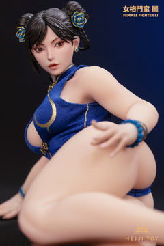 Presale HeiJi Toys HJ001 1/6 Female Fighter Chun Li Collectible Action Figure