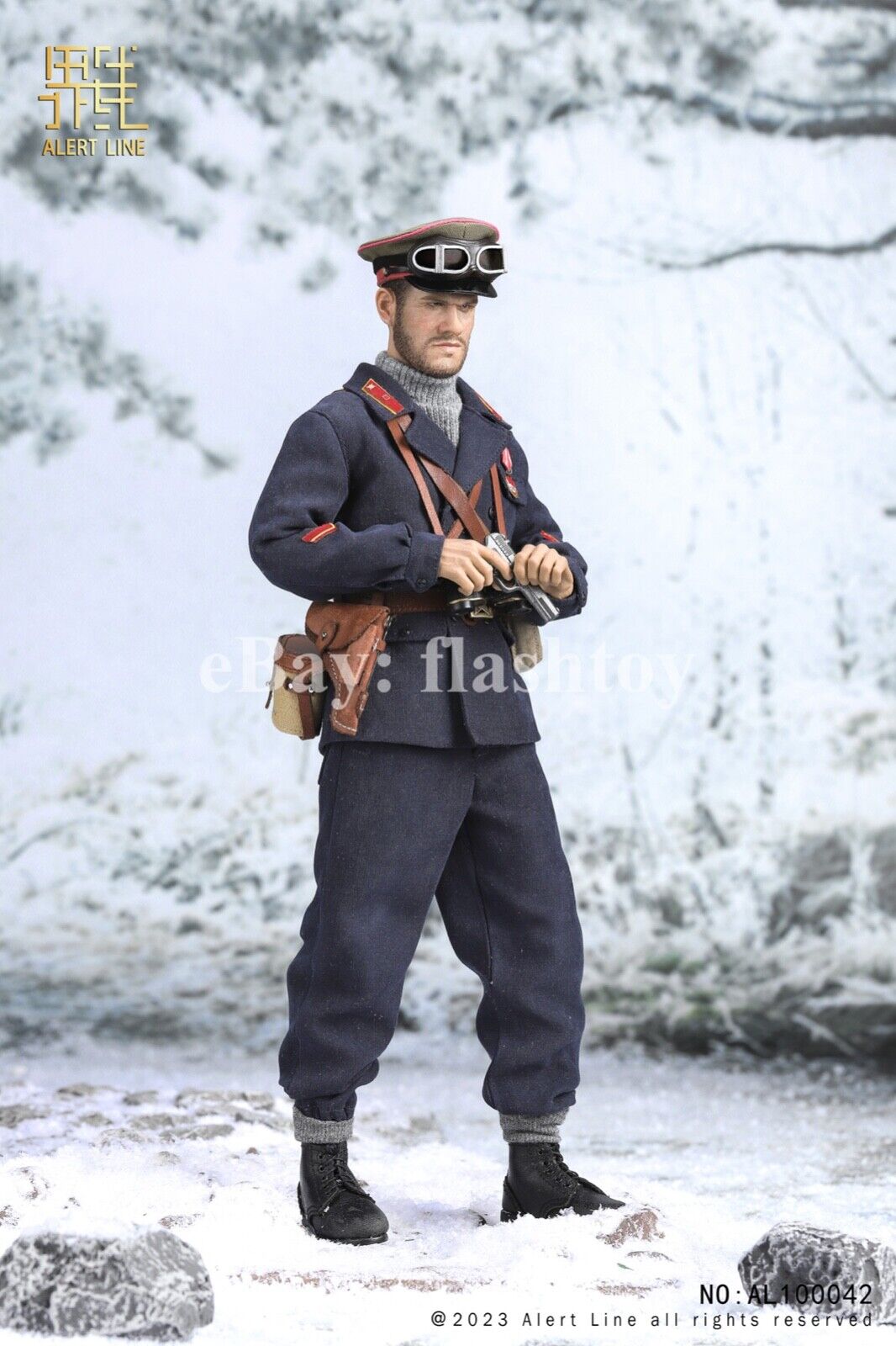 ALERT LINE AL100042 1/6 WWII Soviet Mountain Infantry Officer 12" Action Figure