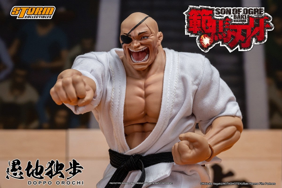 Storm Toys KIBK06 1/12 Son Of Ogre Baki Hanma Doppo Orochi Action Figure Model