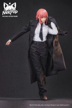 NekPop Studio NEK001 1/6 Chainsaw Man Makima figura de acción femenina de colección