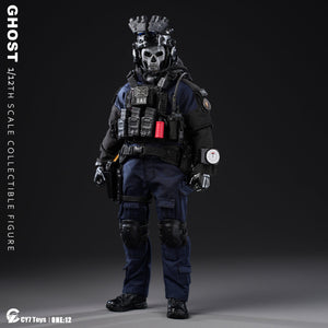 Presale CY7 Toys 1/12 Night Ghost 6" Collectible Action Figure Model Toy Soldier