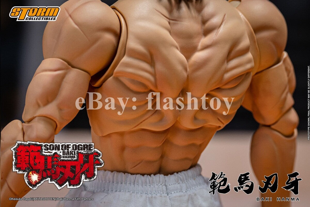 Storm Toys KIBK05 1/12 Baki Hanma Son of The Ogre Collectible Action Figure Toy