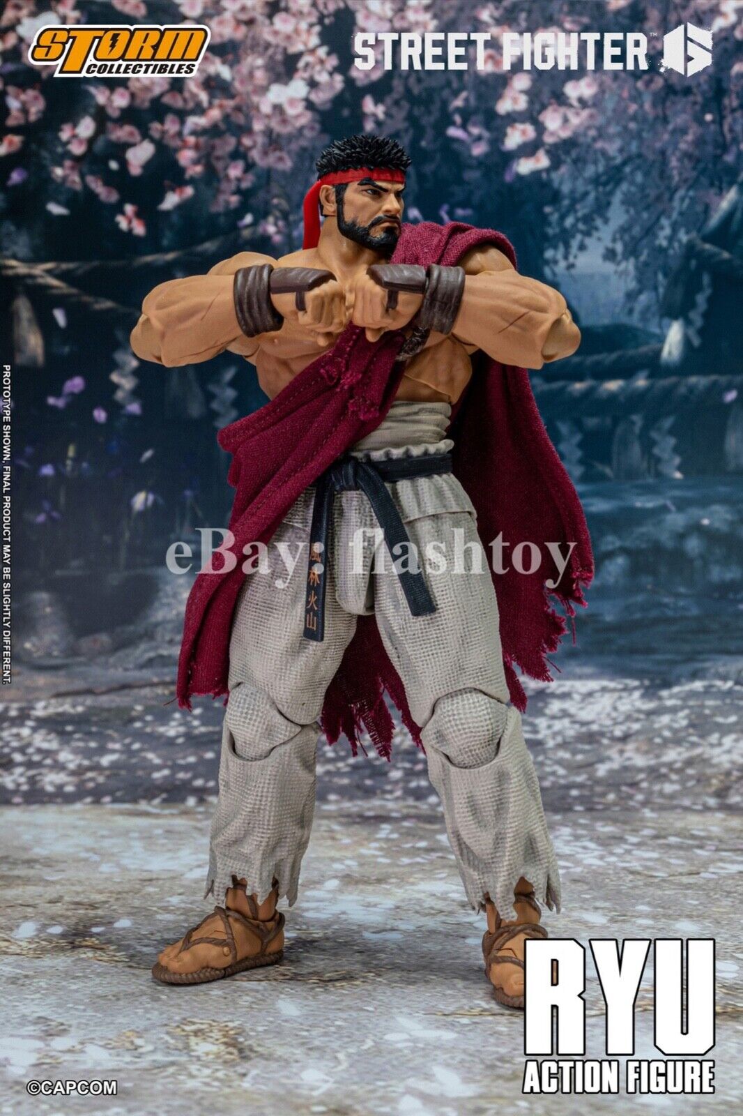 Storm Toys CPSF28 1/12 STREET FIGHTER 6 RYU Collectible Male Action Figure Model