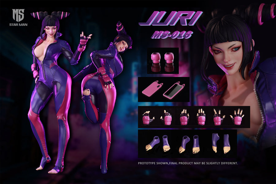 STAR MAN MS-016 1/6 Female Fighter Spider Juri Collectible Action Figure