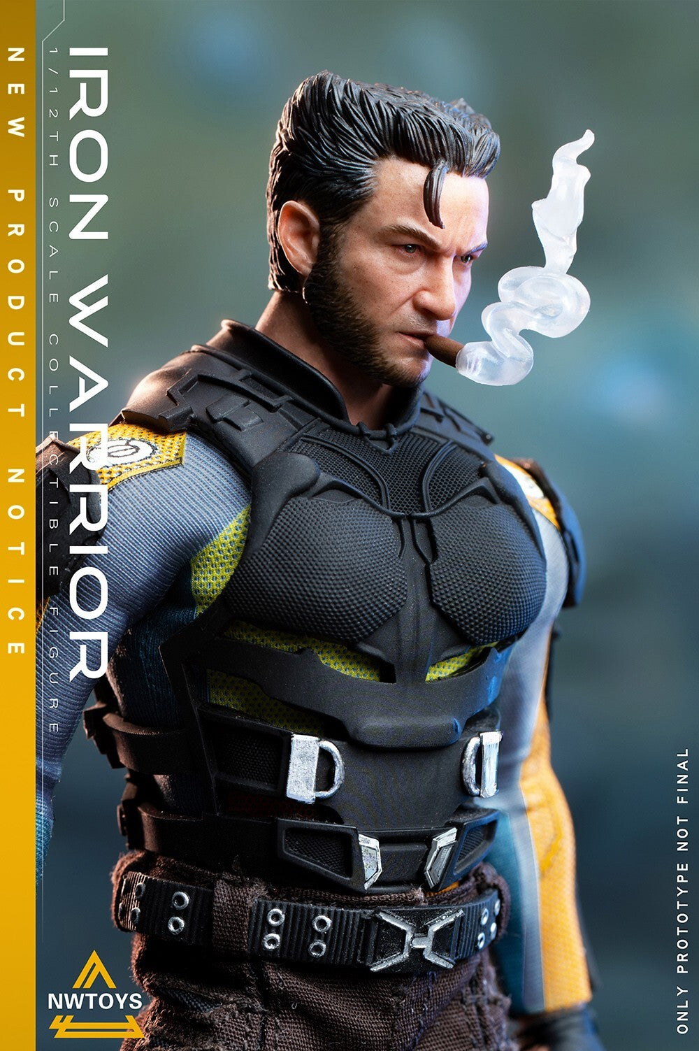 Nwtoys 1/12 Iron Warrior Logan 6" Collectible Male Action Figure Model Toy