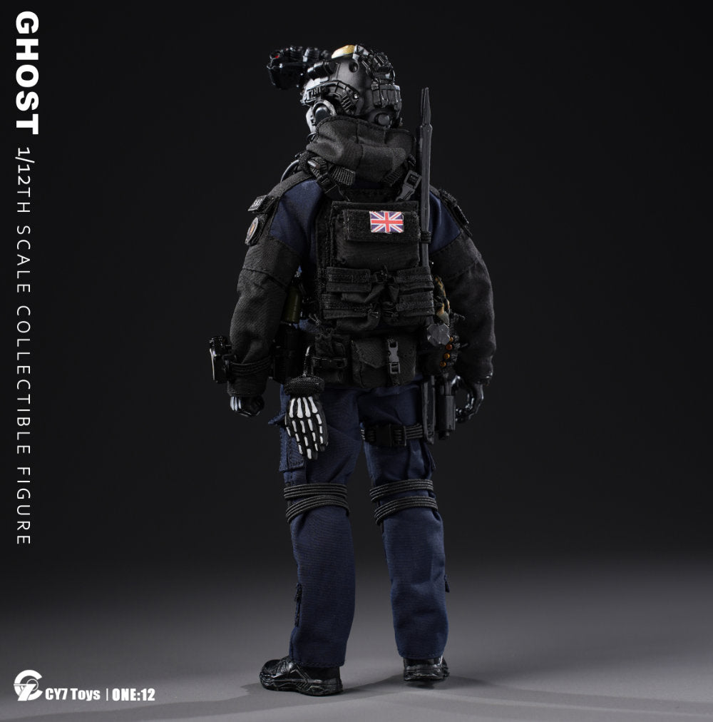 Presale CY7 Toys 1/12 Night Ghost 6" Collectible Action Figure Model Toy Soldier