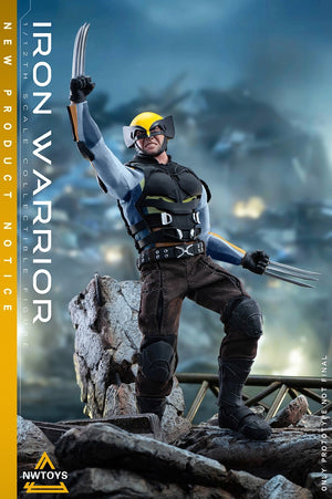 Nwtoys 1/12 Iron Warrior Logan 6" Collectible Male Action Figure Model Toy