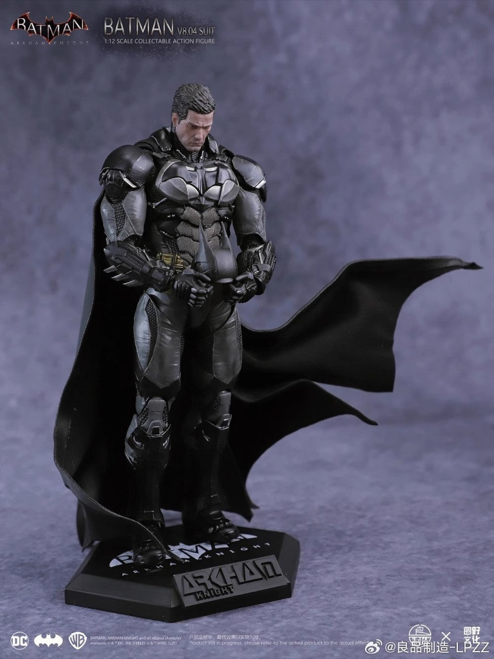 LPZZ DC001 1/12 Arkham Knight Bat Man Collectible Male Action Figure Model Toy