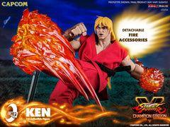 Iconiq Studio IQGS-04 1/6 Street Fighter Ken 12" Male Action Figure Model Toy