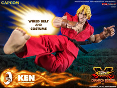 Iconiq Studio IQGS-04 1/6 Street Fighter Ken 12" Male Action Figure Model Toy