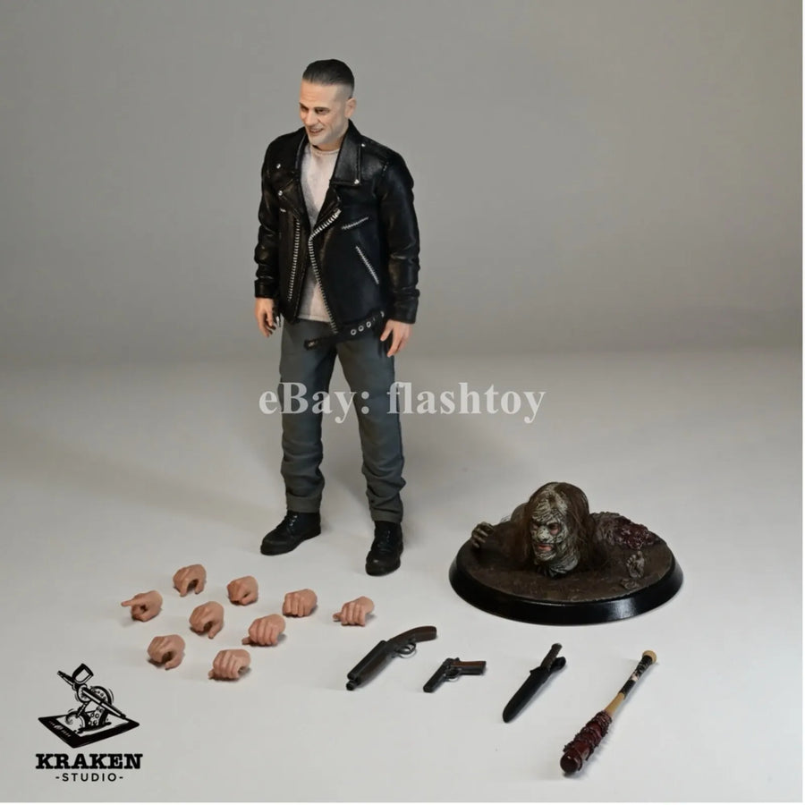 Kraken Studio 1/12 The Whisperers Negan 6" modelo de figura de acción masculina de colección