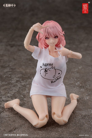 Snail Shell RA-01L 1/12 Aileen Loungewear Collectible Female Action Figure Model