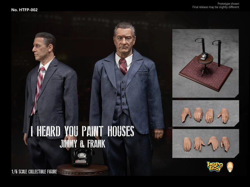 Herotoy & Facepoolfigure HTFP-002 1/6 The Irishman Frank & Jimmy Action Figures