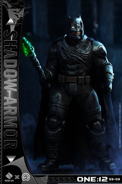 PRESENT TOYS SS-03 1/12 Bat Man Shadow Armor figura de acción masculina Damaged Ver.