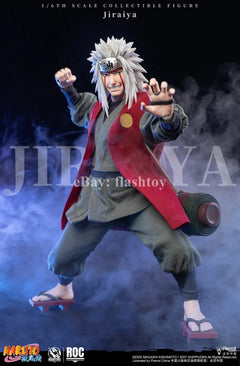 Preventa RocketToys ROC-020 1/6 Jiraiya figura de acción de colección Toy versión de lujo.
