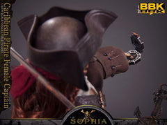 BBK BBK017 1/6 Caribbean Pirate Sophia Female Captain 12" Action Figure Model