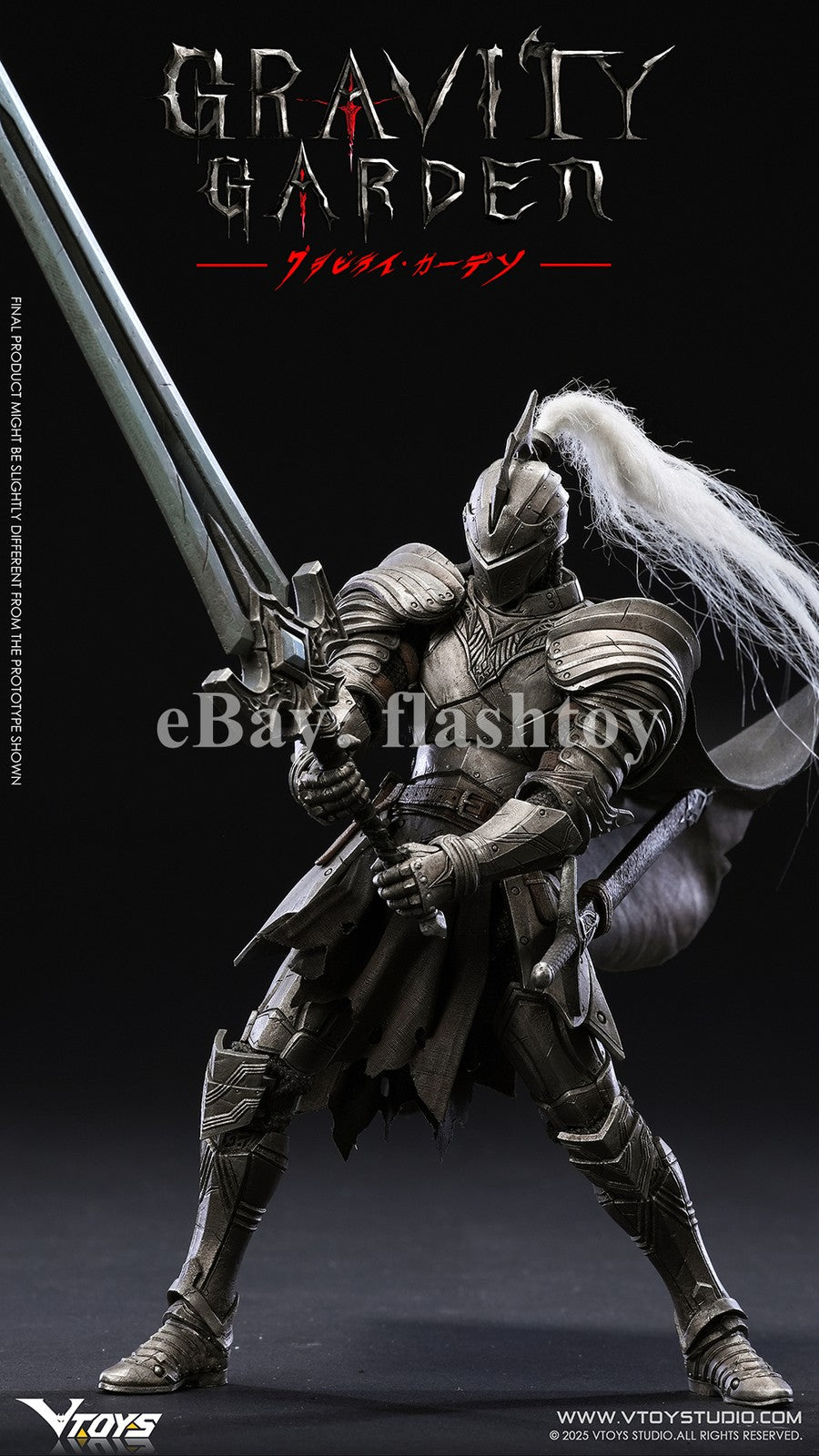 Presale VTOYS VSD011 1/12 Silvermoon Knight Collectible Action Figure Model Toy