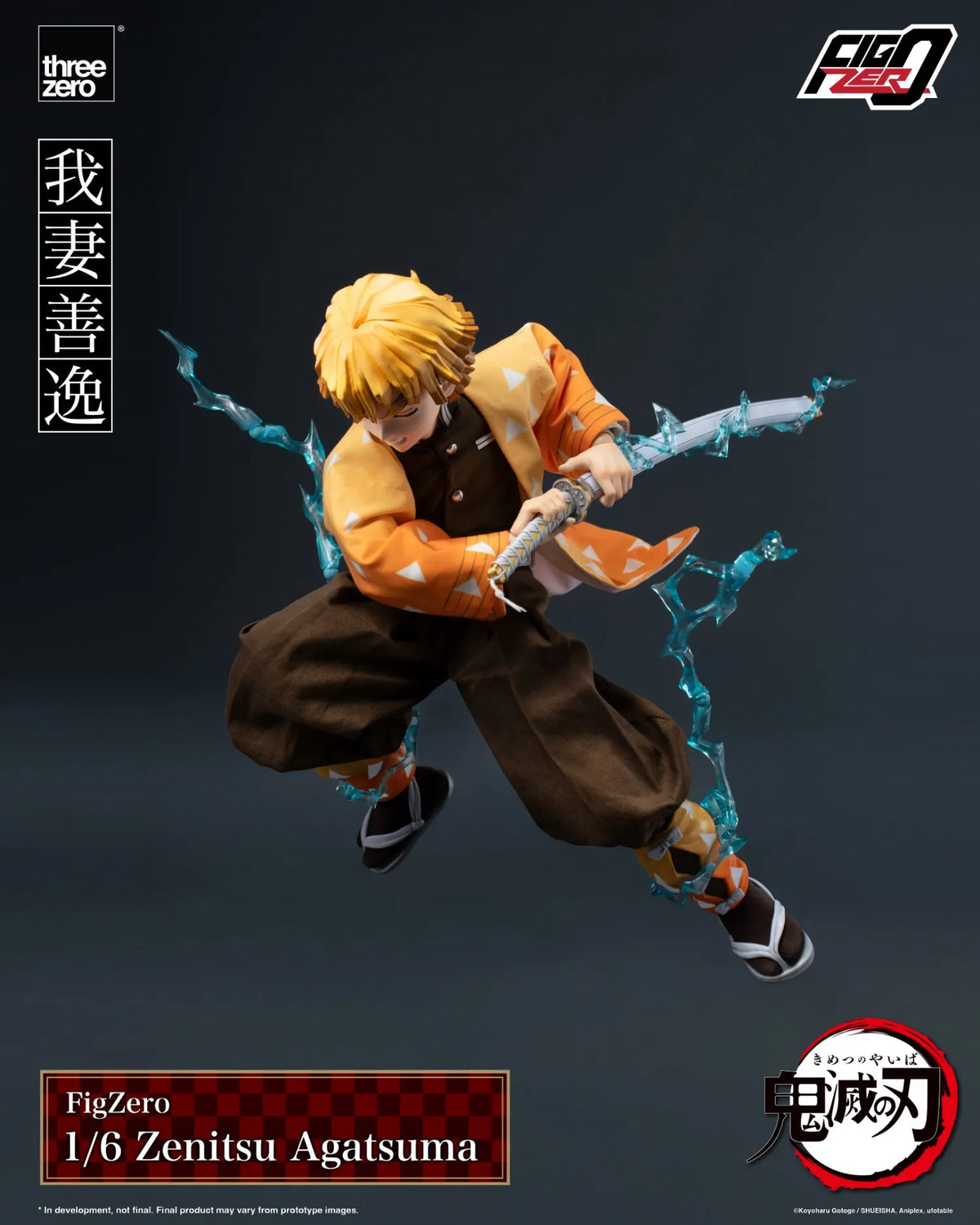 Presale Threezero 3Z06690W0 1/6 Demon Slayer: Kimetsu no Yaiba Zenitsu Agatsuma
