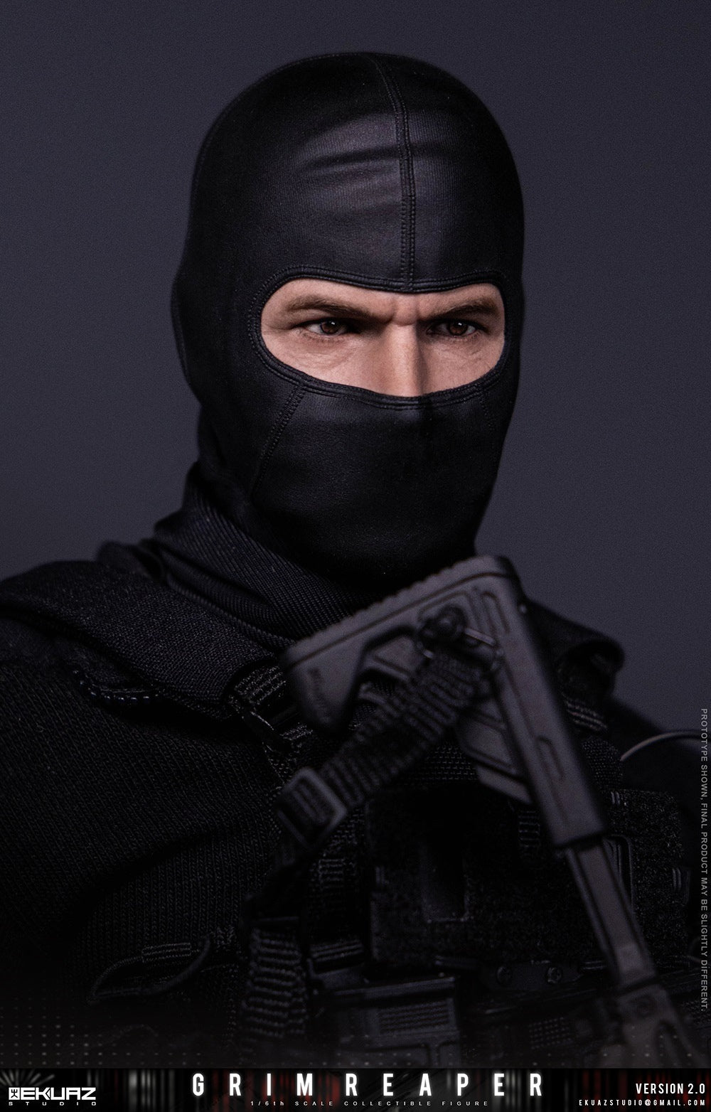 Presale EKUAZ STUDIO EKS015S 1/6 Resident Zombie Evil Crisis Reaper 2.0 Hunk Deluxe Ver.
