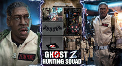 PRESENT TOYS PT-sp58 1/6 Ghost Hunting Squad Zeddemore modelo de figura de acción masculina
