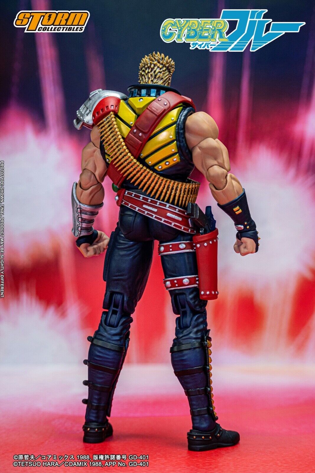 Storm Toys THCB01 1/12 Cyber Blue Collectible 6" Male Action Figure Model Toy