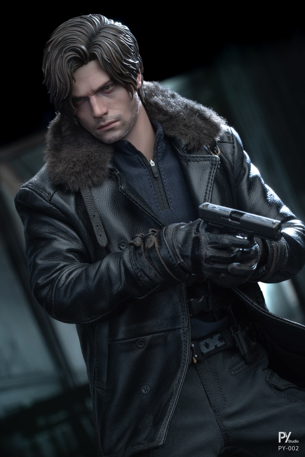 Preventa PY Studio PY002 1/6 Resident Zombie Evil Crisis Agent Leon figura de acción