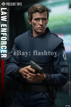 Preventa PRESENT TOYS PT-sp94 1/6 Law Enforcer Police Officer Murphy figura de colección