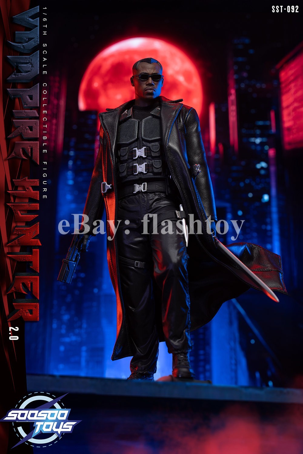 Presale Soosootoys SST-092 1/6 Vampire Hunter Daywalker Male Action Figure Model