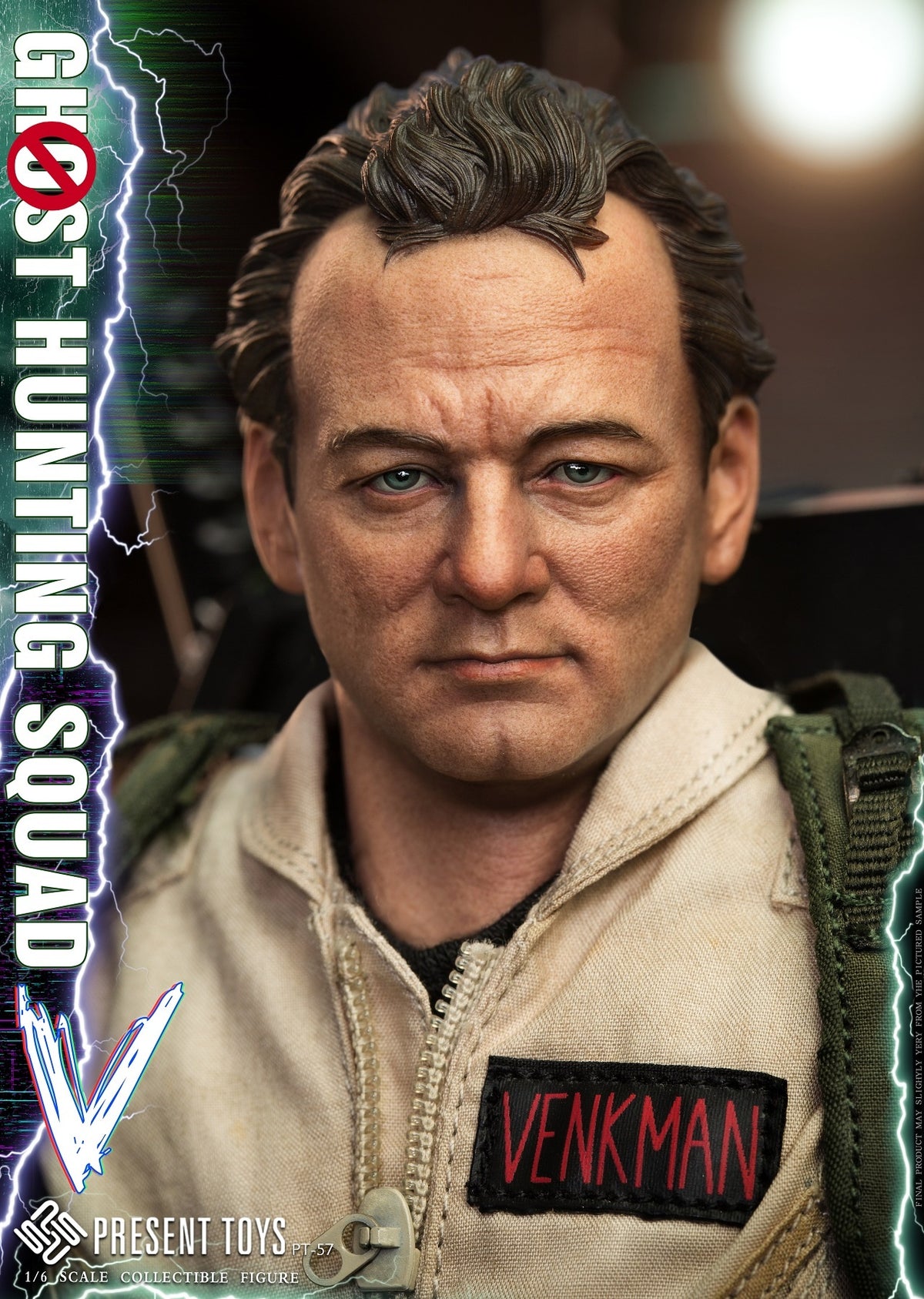 PRESENT TOYS PT-sp57 1/6 Ghost Hunting Squad Peter Venkman 12" Actionfigur Spielzeug