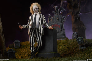 Sideshow 100490 1/6 Beetlejuice Michael Keaton Male Action Figure Model Toy