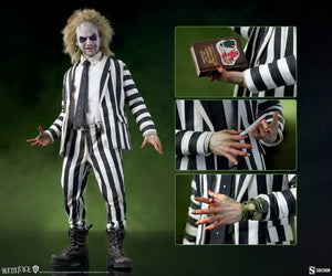 Sideshow 100490 1/6 Beetlejuice Michael Keaton Male Action Figure Model Toy