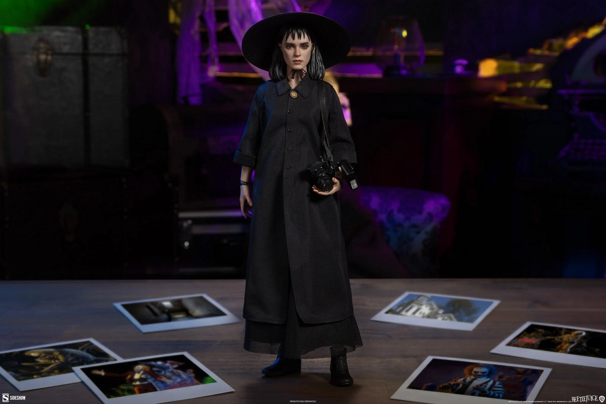 予約販売 サイドショウ 100498 1/6 ビートルジュース リディア・ディーツ 女性アクションフィギュアモデル