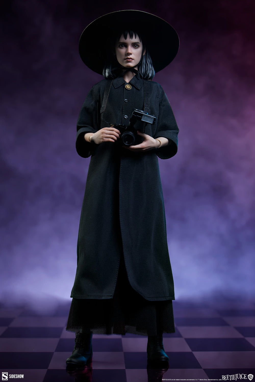 予約販売 サイドショウ 100498 1/6 ビートルジュース リディア・ディーツ 女性アクションフィギュアモデル