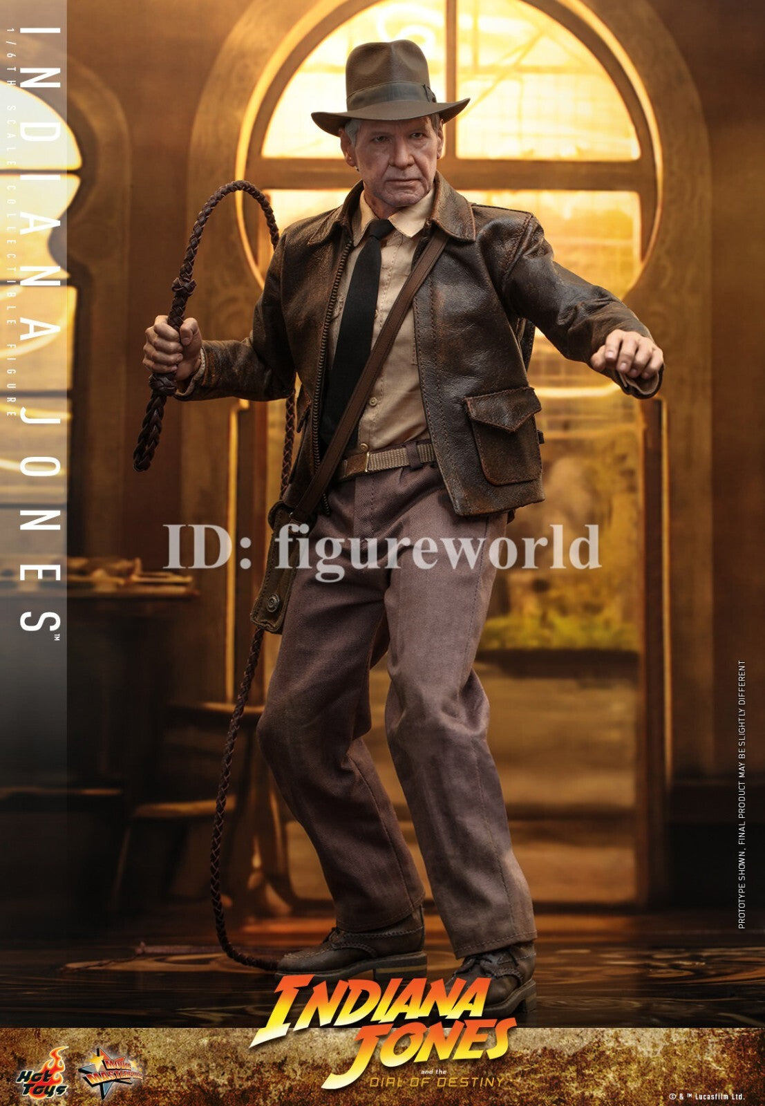 Hot Toys MMS716 1/6 Indiana Jones and the Dial of Destiny Action Figure Model