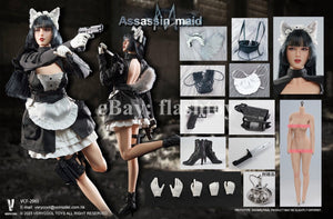 VERYCOOL VCF-2065 1/6 Female Assassin Maid Michelle Collectible Action Figure