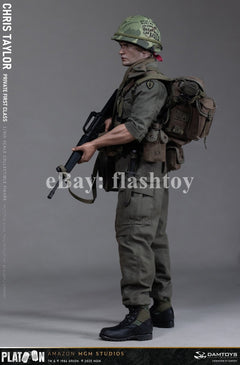 Preventa DAMTOYS DMS046 1/6 Platoon Chris Taylor 12" figura de acción masculina de colección
