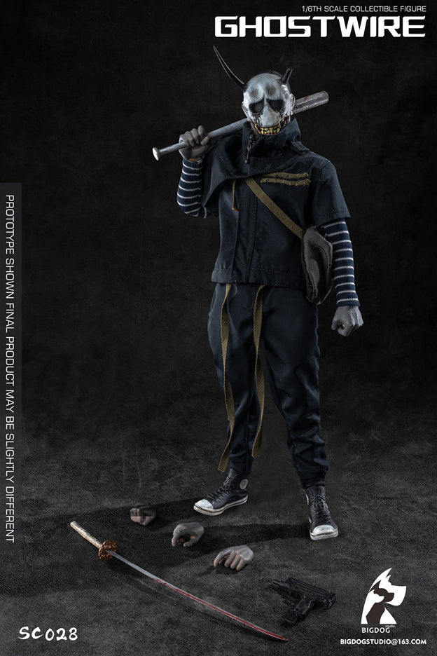 Presale BIGDOG STUDIO SC028 1/6 Ghost Wire Visitors Male Action Figure Model Toy